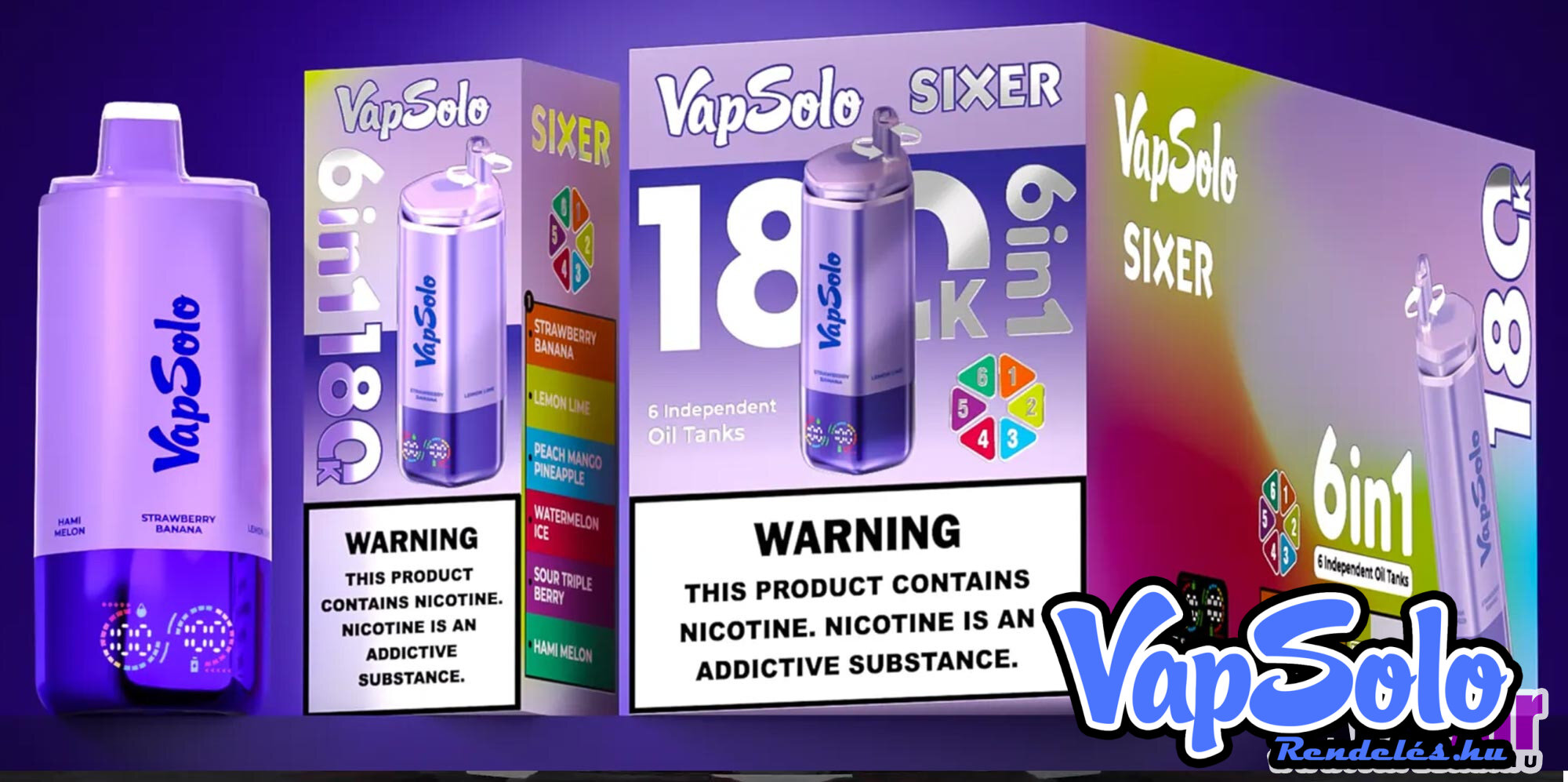 Bemutatkozik a Vapsolo Sixer 180K
