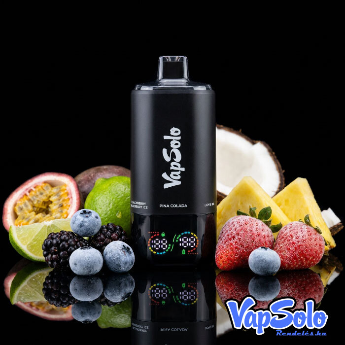 VapSolo 180K Sixer – Pina Colada & Love 66 & Lime Passion Fruit & Monster Mango & Strawberry Ice & Blackberry Blueberry Ice 5%