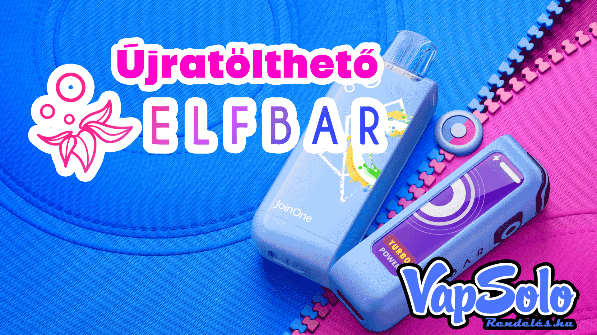 Újratölthető Elf Bar